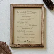 Be Mindful Poster