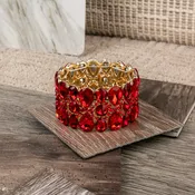 Alene Geometric Shape Rhinestone Bracelet
