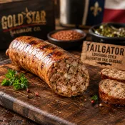 The TailGator (Louisiana-Style Alligator Tail Sausage)