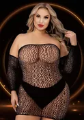 2pc Mini Dress with Sleeves