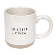 Be Still and Know Stoneware Coffee Mug 14oz Still and Know Stoneware Coffee Mug - Gifts & Home Decor