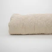 73″ Beige Fitted Bed Spread (4 Each)