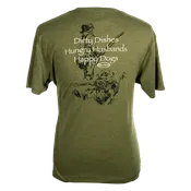 Dirty Dishes Short Sleeve T-Shirt Green