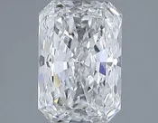 1.51 Carat F-SI1 Radiant Cut Diamond