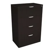 Espresso 4 Drawer Lateral File