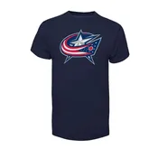 47 Brand Fan Tee Shirt - Columbus Blue Jackets