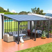 14-ft X 10′ Gazebo, for Patio with Roof