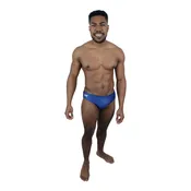 Men’s Block Color Brief – Dark Blue