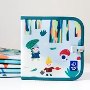 Gnomes + Rainbow Reusable Dry Erase, Wipe Clean Activity Book
