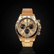 Pre Owned Rolex Daytona 40 mm Sundust and Black Dial
