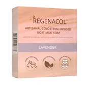 Artisanal Colostrum-Infused Goat Milk Soap - Lavender