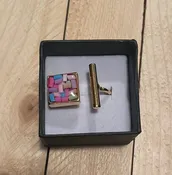 14k Gold Plated Square Ring