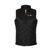 5C - Women's Vintage Diamond Quilted Vest