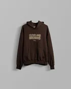 BROWNS Cable Knit Hoodie (Brown)