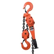 Atlas Lifting and Rigging Lever Hoist, 6.3 Ton, 13,890 lbs, 15 ft Lift (SKU ALH-063-15)