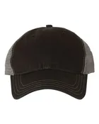 111 Garment-Washed Trucker Cap