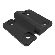 Constant Torque Hinge, Symmetric, Forward Torque  3.4 N-m (30 in-lbf), Reverse Torque  3.4 N-m (30 in-lbf), Large Size, Zinc Alloy, Powder Coat, Black