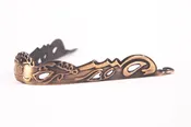 ALM-109-TAG Cowboy Boot Tips Antique Gold