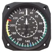 3-1/8 Inch Dual Airspeed Indicator (Non-TSO'd)