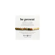 Be Present Diffuser Bracelet  |  Unakite Aromatherapy