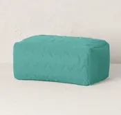 Ladera Sloped Quilted Patio Ottoman - Green - Opalhouse™ designed with Jungalow™