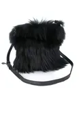 Black Fox Crossbody Bag