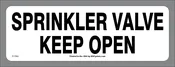 F172Q 2.375 x 7 Sprinkler Valve Locator Sticker