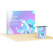 10 ft Backlit SEG Trade Show Display Kit – Silicone Edge Graphics