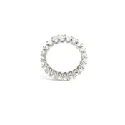 Diamond Eternity Ring 4.60ct | 14K White Gold