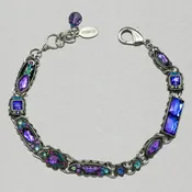 Firefly Carmel Linear Bracelet - Purple