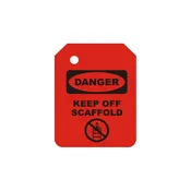 R-103-0 RED DANGER SCAFFOLD TAG INSERT