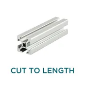 80/20 | 1.00 in x 1.00 in Smooth Surface T-Slotted Profile - Four Open T-Slots | 1010-S-242