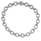 18K White Gold 5.12ct Diamond Necklace