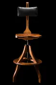 "Ambroise" 1850 English Bar Stool