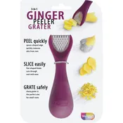 3-IN-1 GINGER PEELER & GRATER