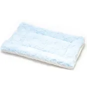 BABY BLUE FUR MAT