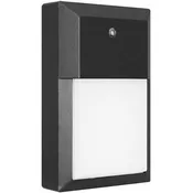 12W LED Wall Pack, 1000 Lumens, Warm White 3000K, Replaces 50W Metal Halide, integrated Photocell, 120V