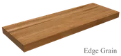 African Mahogany Floating Stair Tread