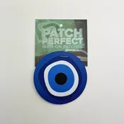Evil Eye Iron On Patch