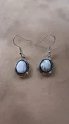 Cerrillos Turquoise Austin Garcia Cerrillos Turquoise EarringsSanto Domingo Pueblo Arts & Jewelry