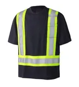 Black Short Sleeve Class I T-Shirt