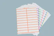 Laser Sheet Tags - Nonstick