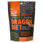 Fluker’s Crafted Cuisine Dragon Diet for Omnivorous Reptiles Like Box Turtles Tortoises, Skinks, Uromastyx, Tegus