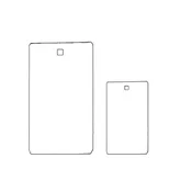1000x Blank Paper Tags Unstrung