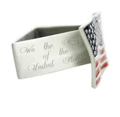 American Flag Napkin Rings set of 4 made in USA