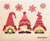 CHRISTMAS GNOME - SWEDISH DISHCLOTH
