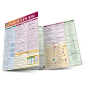 QuickStudy | Math Review Laminated Study Guide