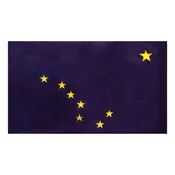 10'x15' Alaska State Outdoor Nylon Flag