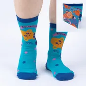 Aquarius Greeting Card with Socks