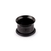 1/2 Gauge Black Single Flared Earlet with O-Ring